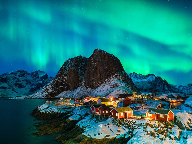 Plan your trip to see the Northern Lights at their isolated best