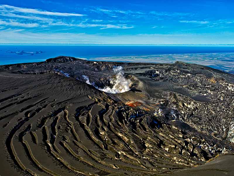 Eyjafjallajokull crater, Iceland