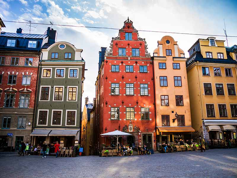 Stockholm, Sweden, Old town and town square