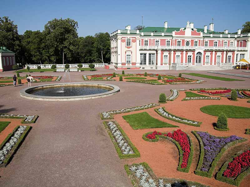 Kadriorg Park and Palace in Estonia