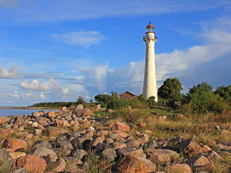 Kopu lighthouse on the Estonian island of Hiiumaa
