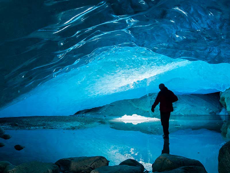 Icecave in Norway