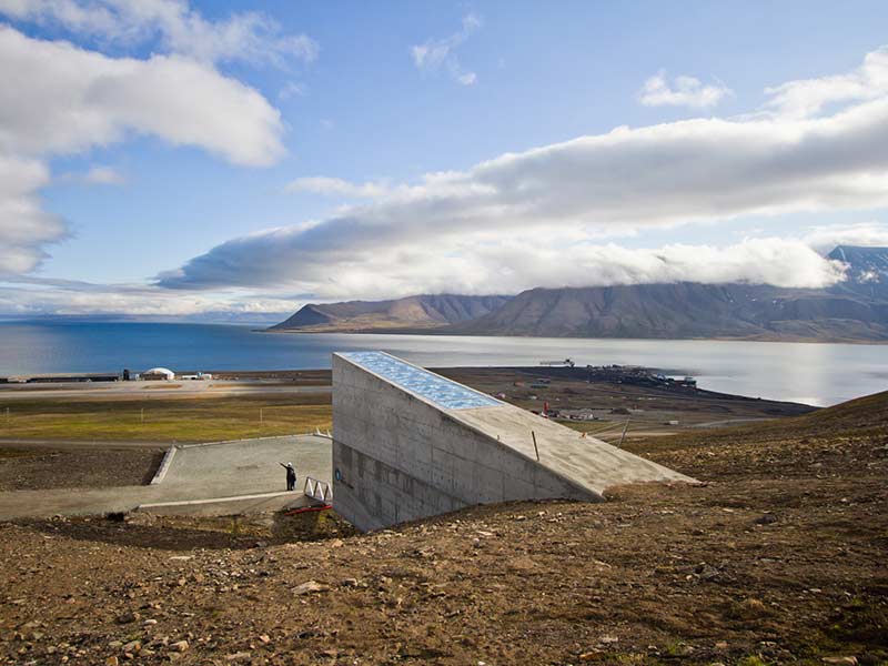 Svalbard Global Seed Vault, Norway.