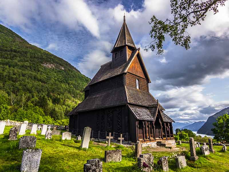 The Stave Church of Urnes, Norway